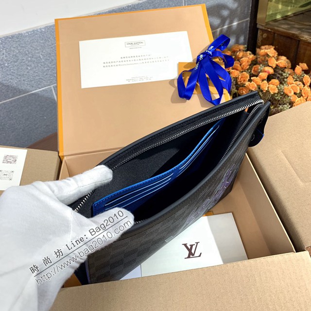LV專櫃2023新款升級版男士手包 M60309 路易威登全新中號手袋手拿包 dn1007